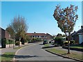 On Barnes Avenue looking towards Stubley Close, Dronfield