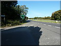 North bound carriageway of the A24 near Knepp Castle