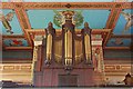 TQ3383 : St John the Baptist, Crondall Street, Hoxton - Organ by John Salmon