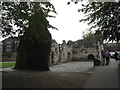 The ruins of Black Friars Priory in Arundel, West Sussex