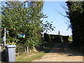 Footpath to Meadow Farm & Fox Hill & Entrance to Spinneyfields