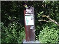 Sign at Entrance to Cleghorn Glen