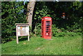 Telephone box, Forest Green