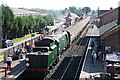 Bishops Lydeard: train for Minehead