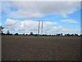 Flat  Landscape  with  Poles  and  Wires