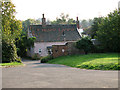 Pink cottage by St Mary