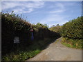 The lane to Pen-y-lan