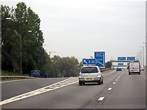 ST6083 : M5 Motorway - Junction 16 Northbound by Roy Hughes