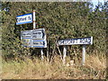 Roadsigns on Sheepdrift Road