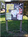 Tower Field Notice Board