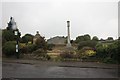 Memorial across the road