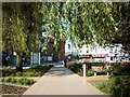 A public garden at The Rock, Bury