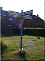 Roadsign on The Street, Newbourne