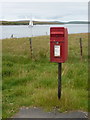 HU5499 : Gutcher: postbox № ZE2 95 by Chris Downer