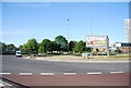 Roundabout at the end of Sherlock St