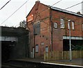 SJ7994 : Stretford Station by Gerald England
