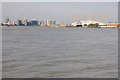 TQ3878 : River Thames and Millennium Dome by Philip Halling