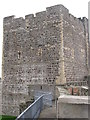 The Keep of Carrickfergus Castle from the western ramparts