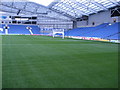 TQ3508 : South & East Stands - Amex Stadium by Paul Gillett