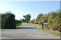 Entrance to Gorse Farm, Clifton Lane