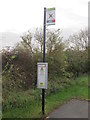 NZ1768 : Bus stop, south side of B6324, Callerton by Mike Quinn