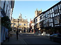 The top end of Broad Street, Ludlow