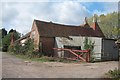 Barn and oast house at Paley Farm