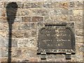 Stone plaque on the Porter