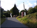 Lower  Falkenham Road & Old Dog Postbox & Telephone Box