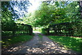 Gated entrance, Sheephouse Lane