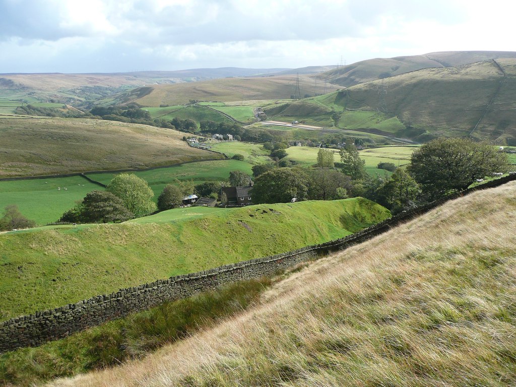 Strange landform, Todmorden Moor © Humphrey Bolton :: Geograph Britain ...