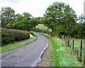 Gibsons Lane towards Old Dalby