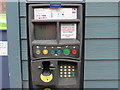 Canterbury, North Gate Coach Park, malfunctioning ticket machine