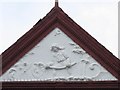 Decorated pediment, Clifford Gardens, NW10 (2)