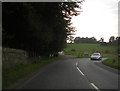 A bend in the A827 near Westpark