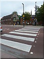 Zebra crossing in Linslade Road