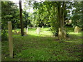 St Laurence Church at Hallgarth, Graveyard