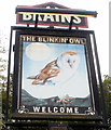 Pub sign, The Blinkin