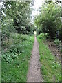 Mid way on  the path from  Rothschild Road to Linslade town centre