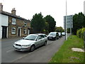 Parked cars in Stoke Road