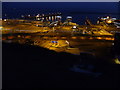 Dover Harbour at night