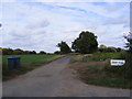 TM2639 : The Entrance to Croft Farm by Geographer