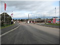 Entrance to housing development, Worcester