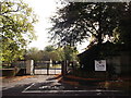 Former entrance to Biggin Hill Barracks 