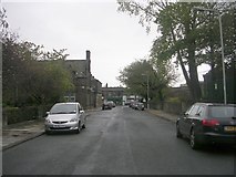 SE1431 : Saint Street - looking towards Great Horton Road by Betty Longbottom