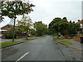 Looking west northwest in Rock Lane