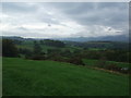 View of lower Conwy Valley