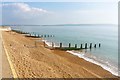 Shingle Beach at Milford on Sea