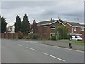 Modern housing on Abbey Crescent