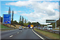 A1(M) - approaching  junction 36